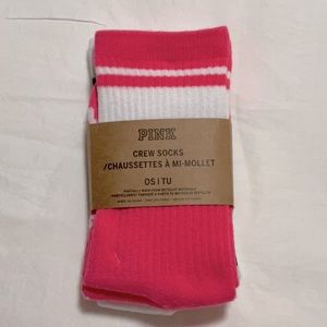 2pair PINK SOCKS NWT